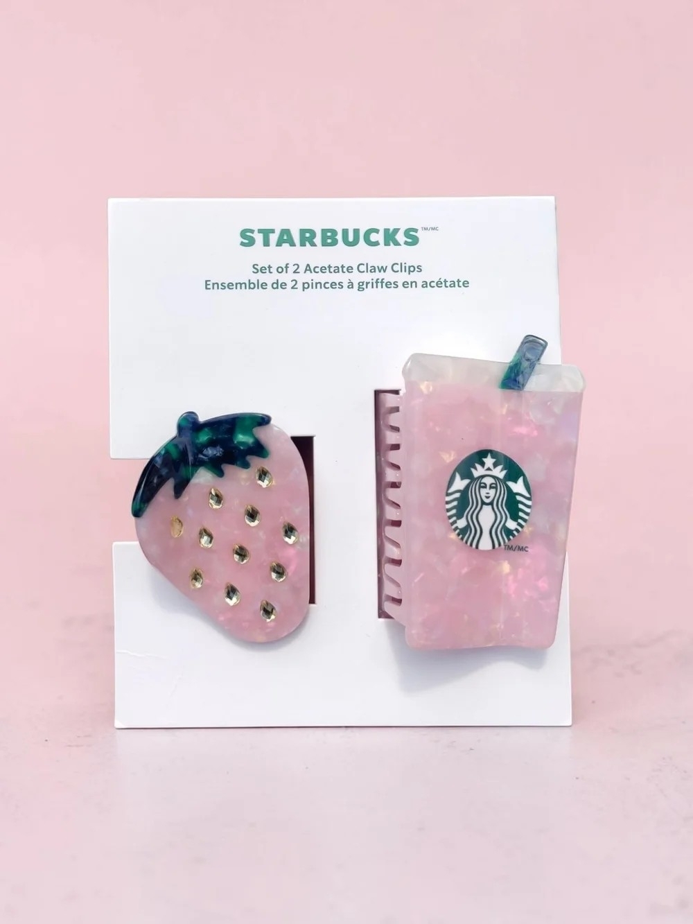 Starbucks Hair Clips